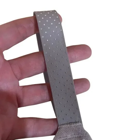 Wacoal size 40H polka dots gray bra - Picture 4 of 6